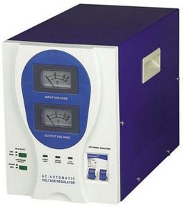 Estabilizador monofásico con servomotor de 8KVA